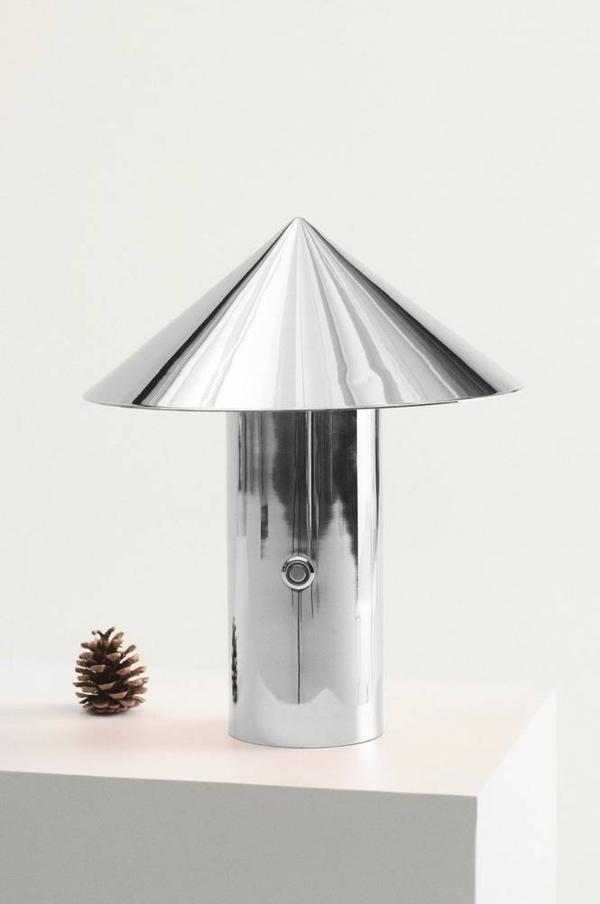 POMPEII bordslampa LED Krom