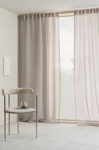 ALBA voilegardin 2-pack Beige