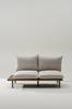 BELMONT høyre sofamodul Teak/beige