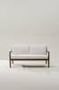 LUCEA 2-seter sofa Teak/naturhvit