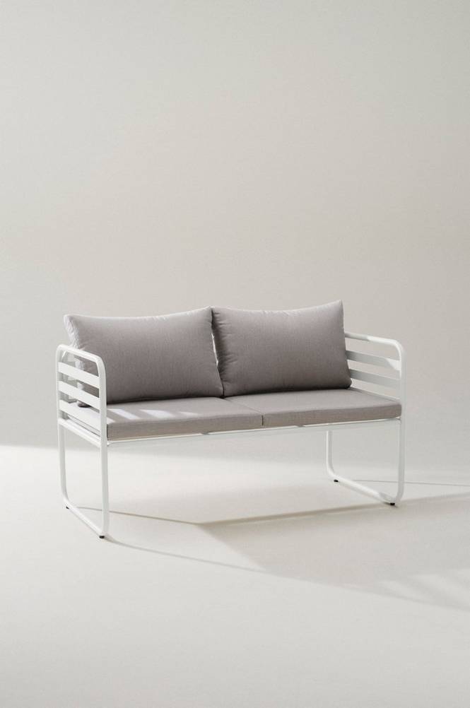 CADIZ loungesoffa Vit