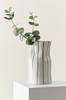MOJ vase Hvit/svart