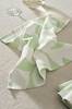 DELLA serviett 4-pk Green/white
