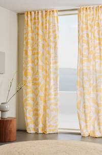 DELLA multifunktionsgardin 2-pack Gul