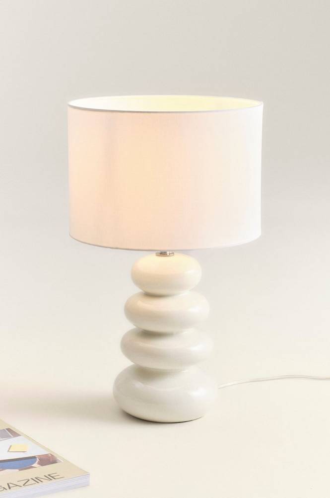 HONFLEUR bordslampa Vit