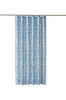 KNOTA dusjforheng Denimblå/benhvit