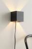 ARCACHON vegglampe Matt svart grantham matt svart