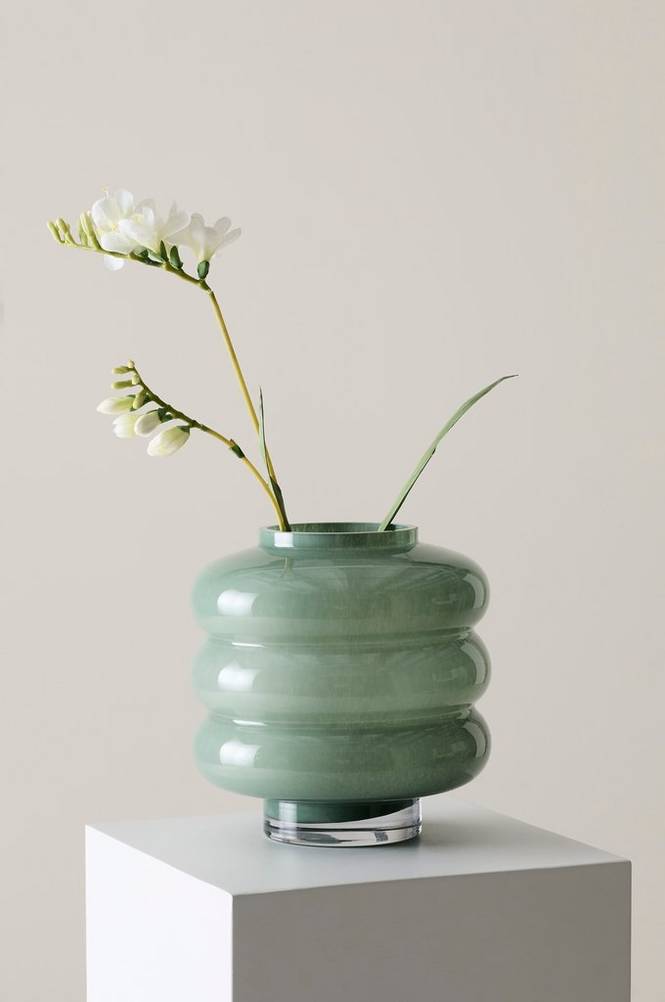 GARFIELD glassvase 22 cm