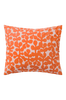 KNOTA putetrekk 60x50 cm økologisk Fersken/oransje