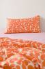 KNOTA 90x50 cm orgaaninen tyynynpäällinen Persikka/oranssi