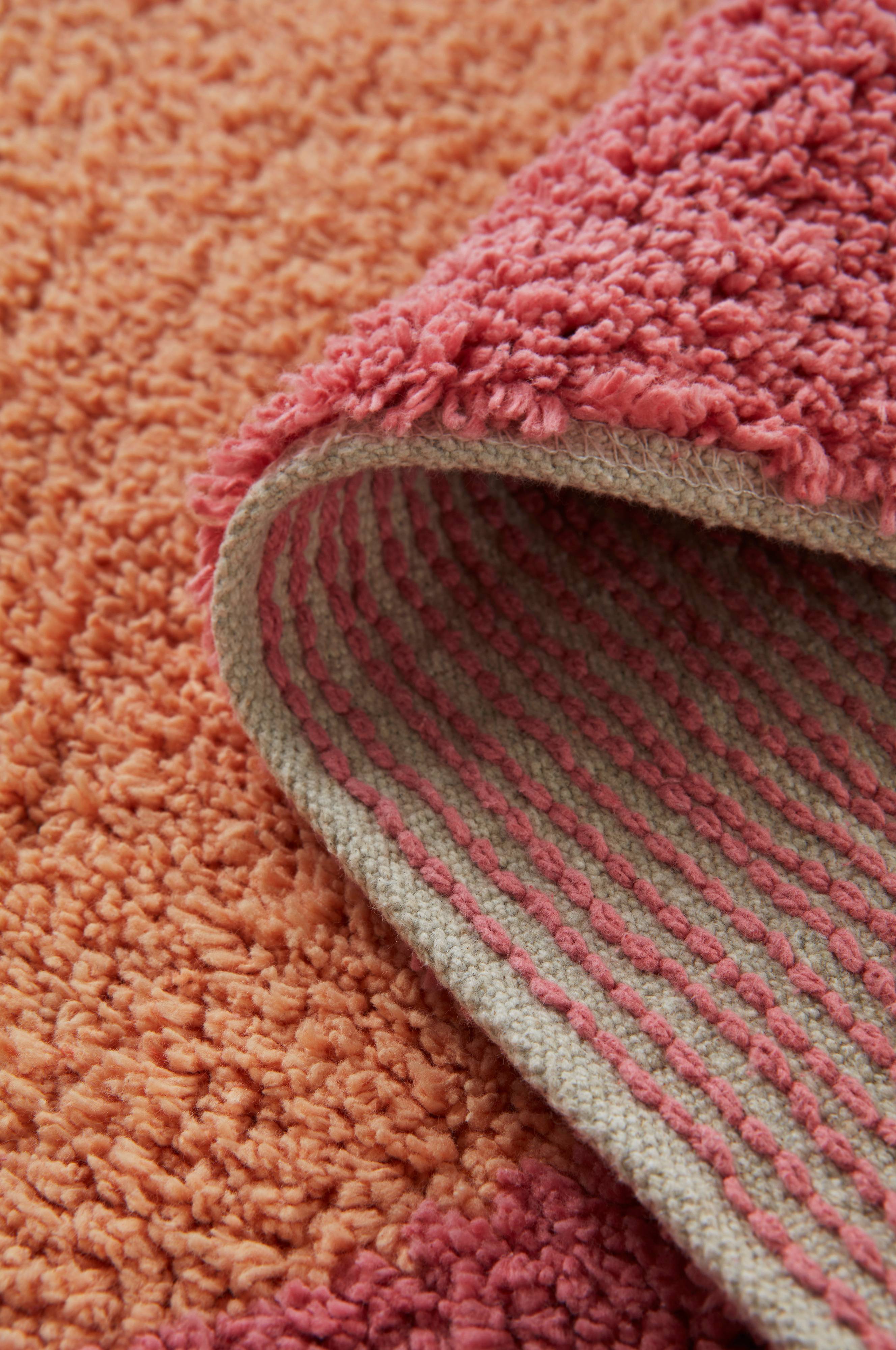 DELORES Badematte - Rosa - Badezimmertextilien