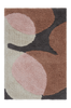 DELORES kylpyhuoneen matto Harmaa/beige/roosa