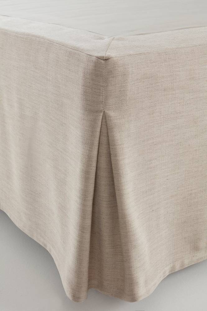 INA sängkappa 45 cm Linnebeige