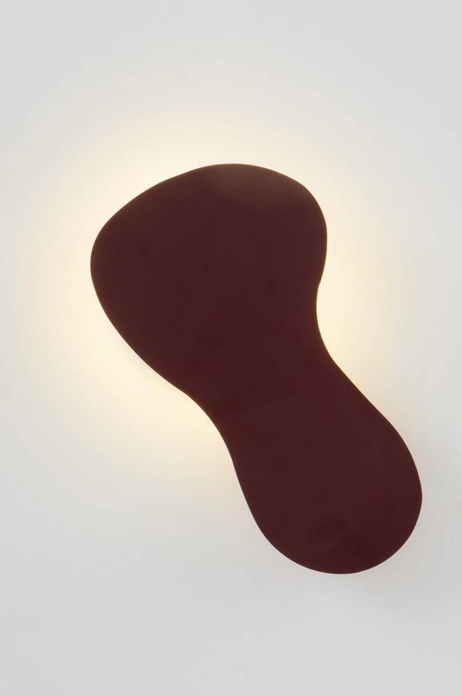 Wall Lamp Bim vägglampa batteridriven LED Mörk vinröd