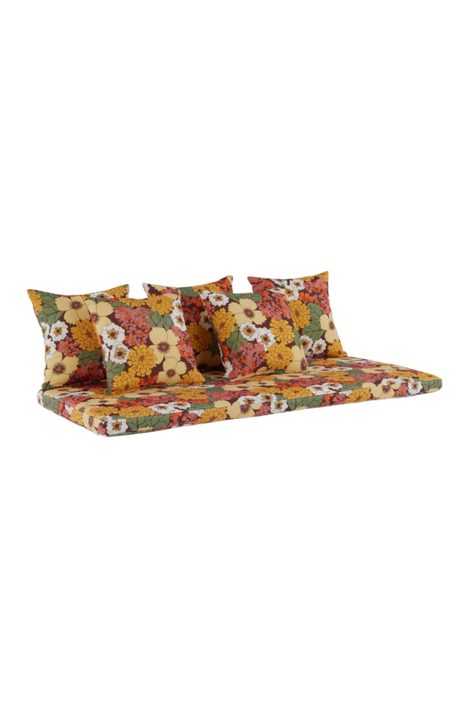 MENTON dynset soffa Gul-blommig