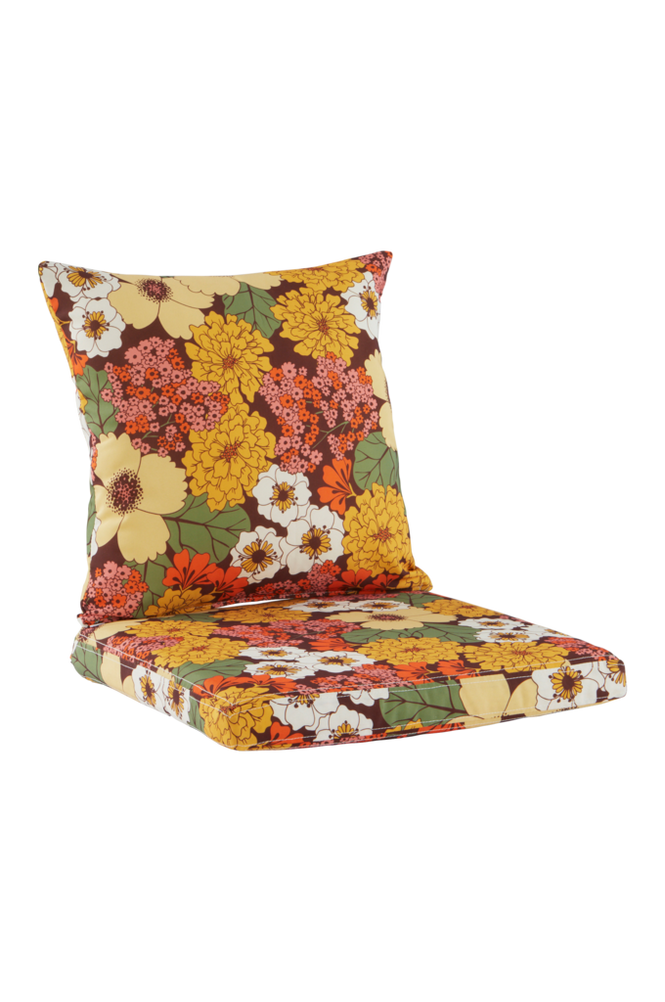 MENTON dynset matstol Gul-blommig