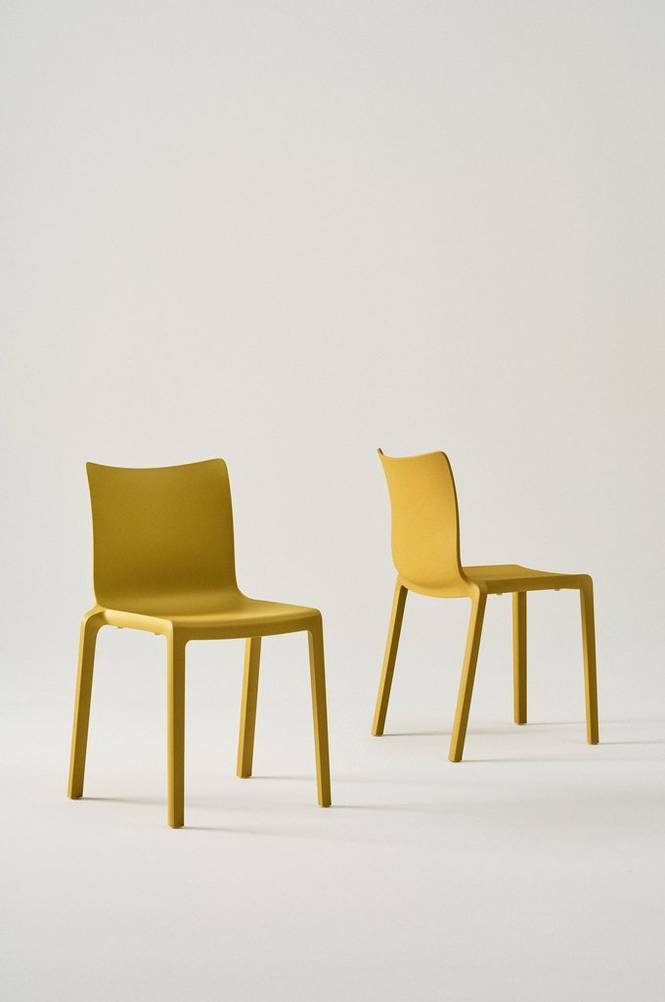 REVINGE stol 2-pack Senapsgul