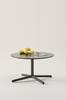 WALTON sofabord diameter 60 cm Svart