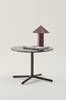 WALTON sofabord diameter 60 cm Svart
