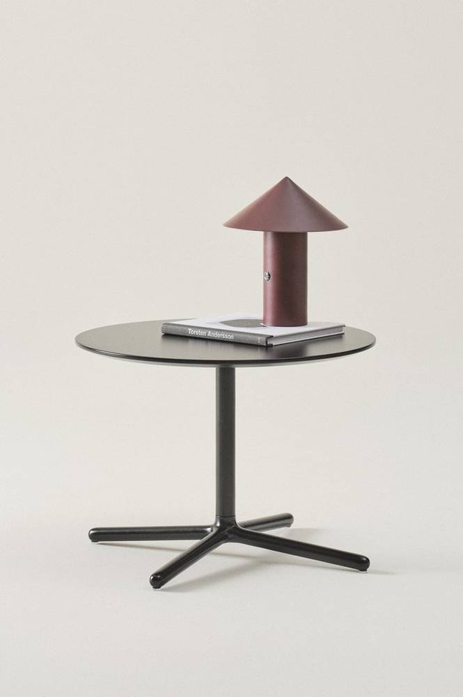 WALTON soffbord ø 60 cm Svart