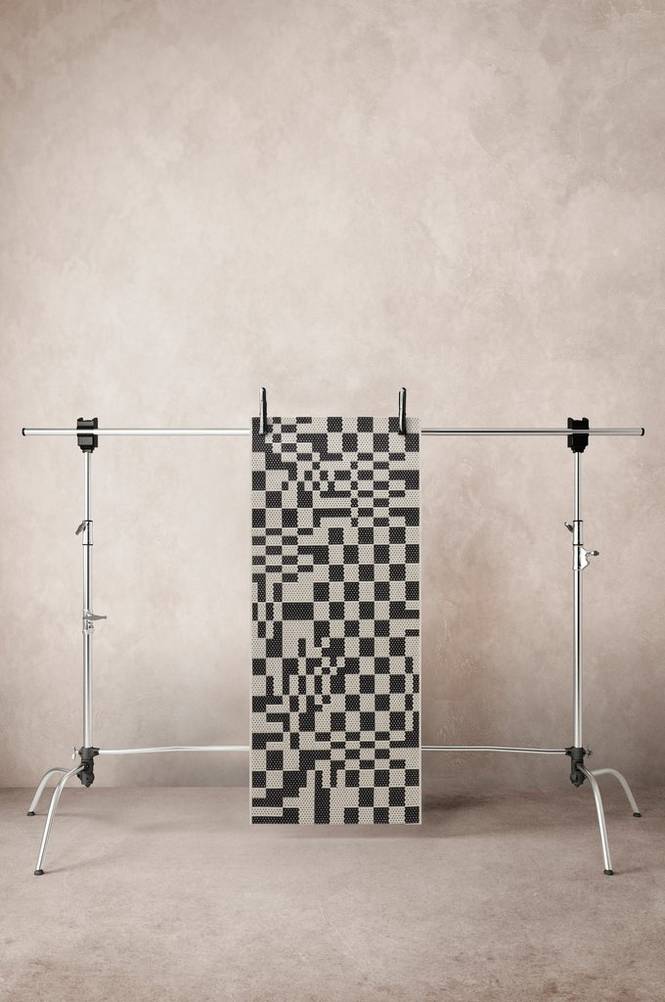 LICIA gångmatta 80x150 cm Svart