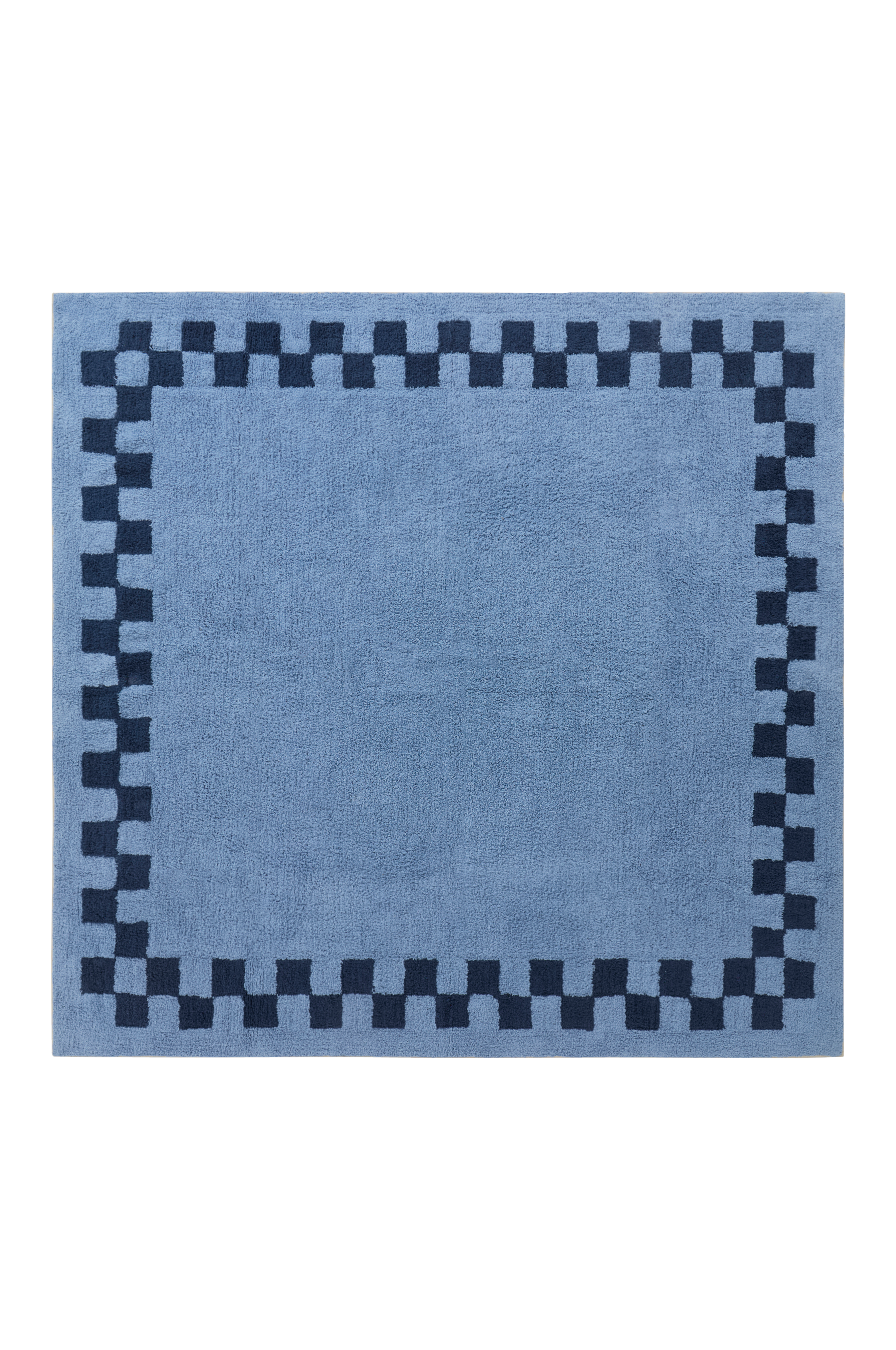 MAPLE quadratischer Florteppich 250x250 cm - Blau - Teppiche