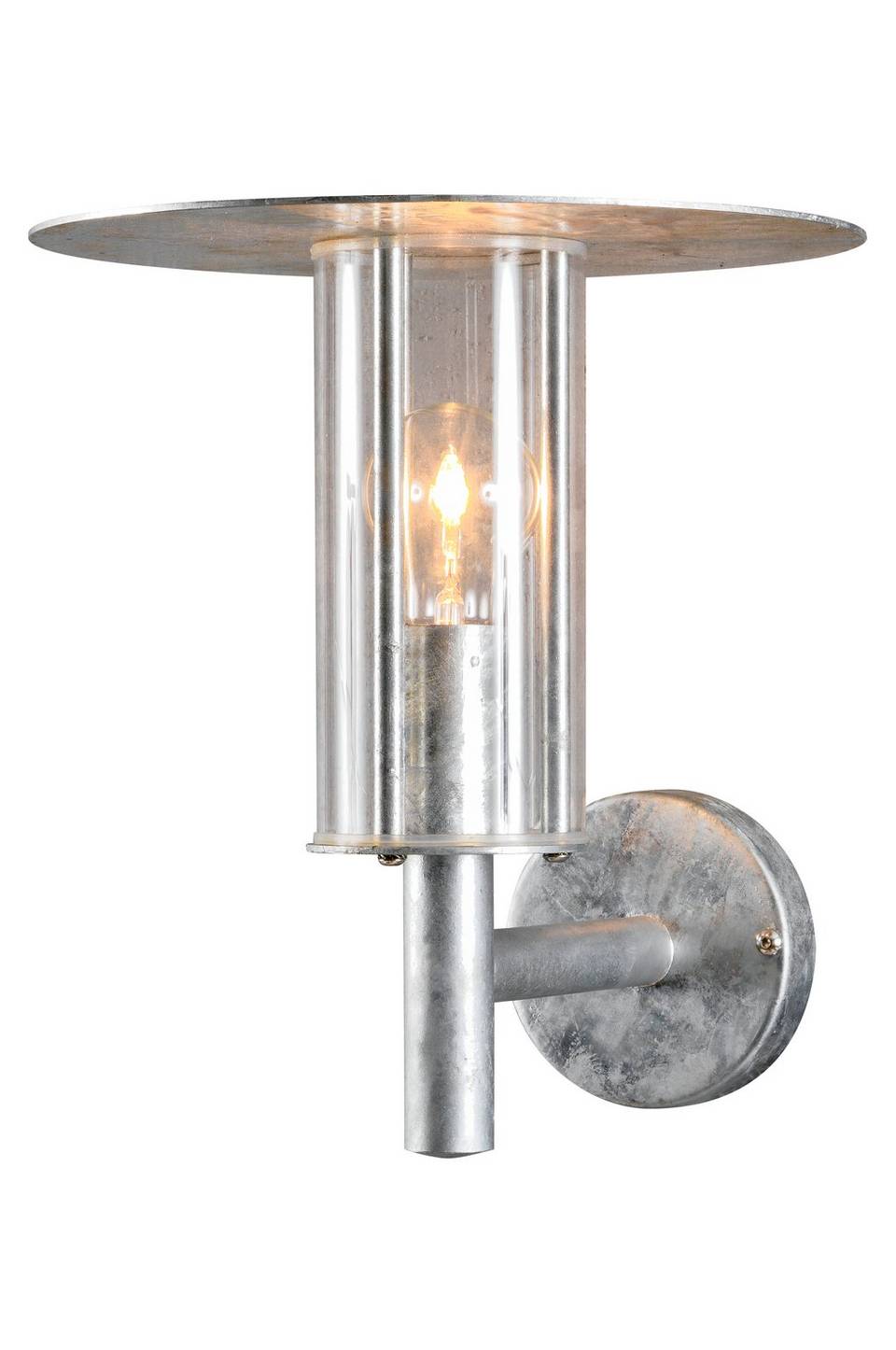 Konstsmide MODE vägglampa utomhus, silver från Konstsmide, bild 4