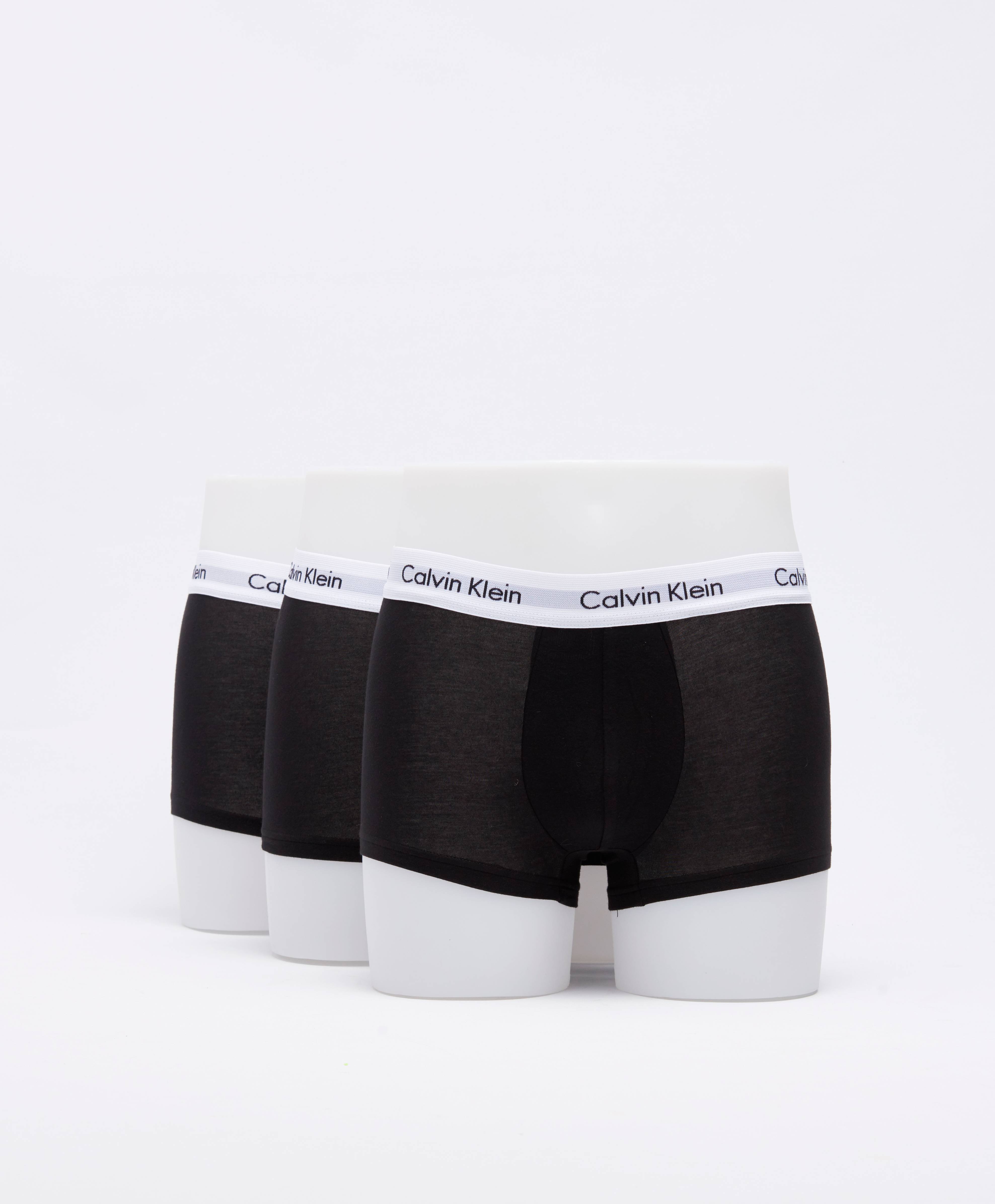 Calvin Klein Underwear Kalsonger Low Rise 3pack Svart Kläder Stayhard