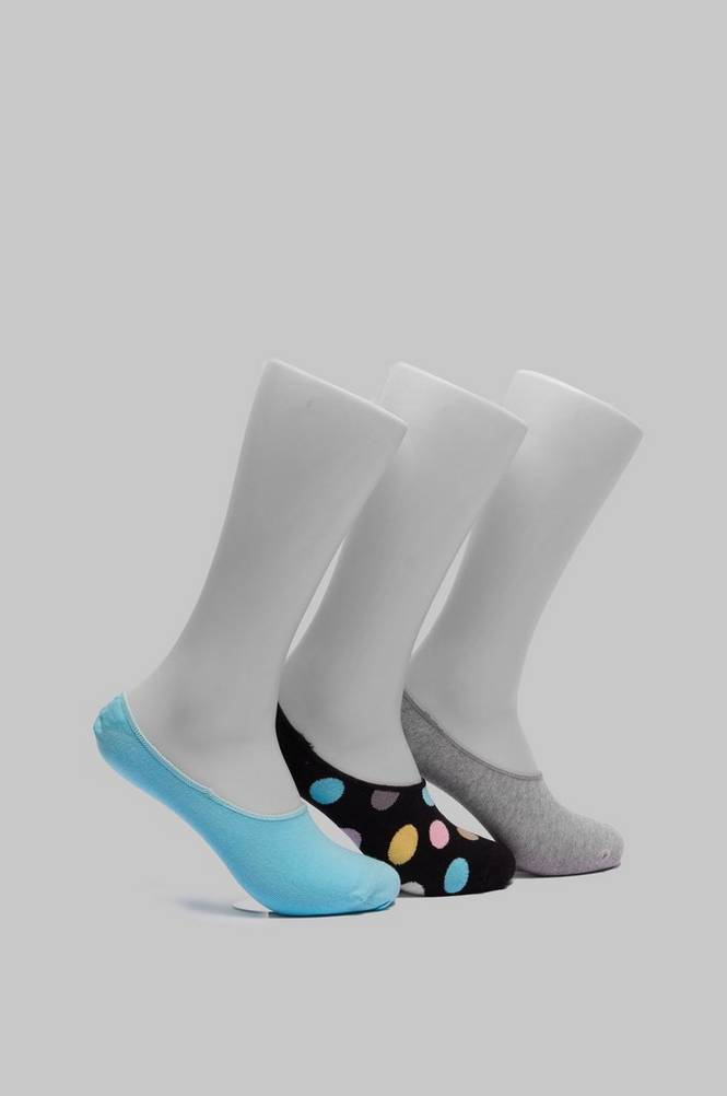 Sukat 3-pack Liner Socks 9001, Happy Socks