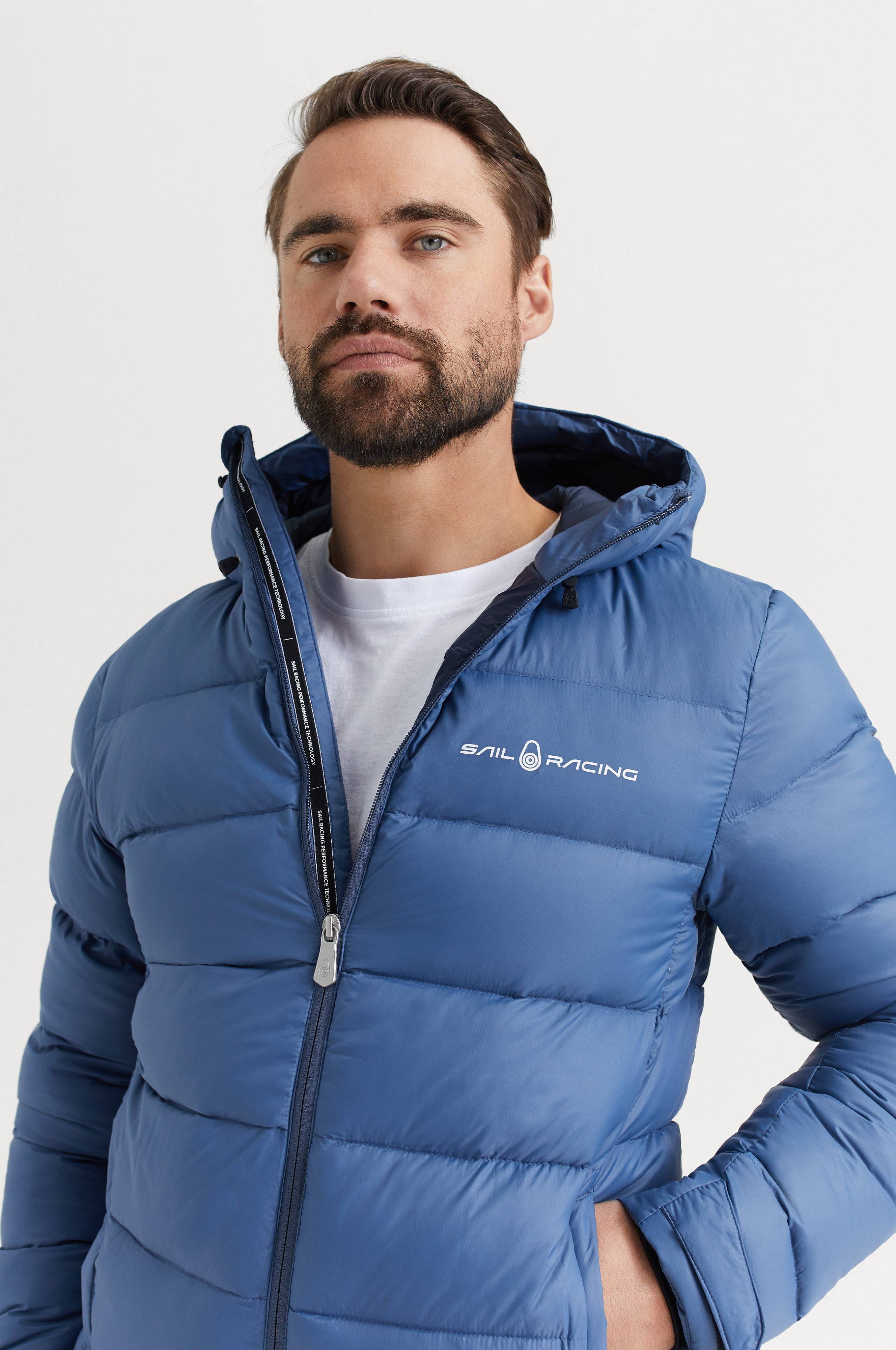 sail racing gravity down jacket carbon