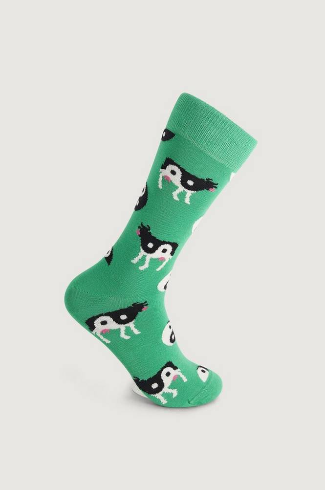 Sukat Ying Yang Cow Sock, Happy Socks