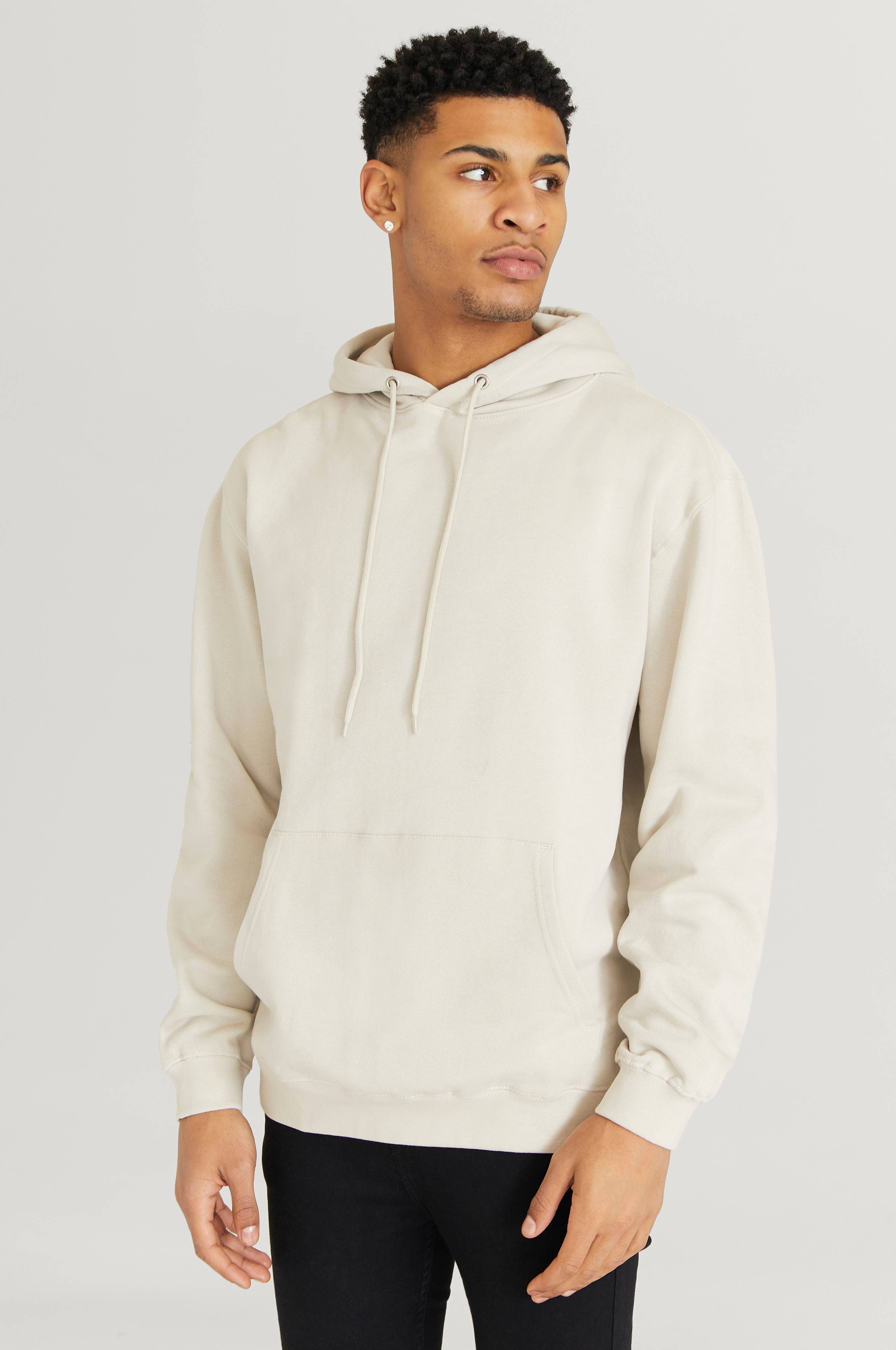 Studio Total Hoodie Perfect Hoodie Beige Kläder Stayhard